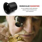 5pcs Eyepiece Magnifier Glass Lens Eyepiece Type Repair Magnifier, Times: 10X - 3