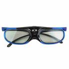 JX30-T Active Shutter 3D Glasses Support 96HZ-144HZ for DLP-LINK Projection X5/Z6/H2(Blue) - 1