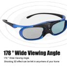 JX30-T Active Shutter 3D Glasses Support 96HZ-144HZ for DLP-LINK Projection X5/Z6/H2(Blue) - 5