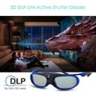 JX30-T Active Shutter 3D Glasses Support 96HZ-144HZ for DLP-LINK Projection X5/Z6/H2(Blue) - 9