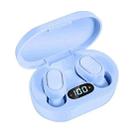 E7s Digital Sports Waterproof TWS Bluetooth 5.0 In-Ear Headphones(Blue) - 1
