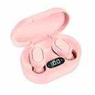 E7s Digital Sports Waterproof TWS Bluetooth 5.0 In-Ear Headphones(Pink) - 1