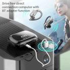 Q2S Wireless Bluetooth Earphone Can Insert TF Card Digital Display TWS Earphone(White) - 5