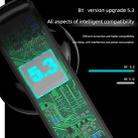 E90 Bluetooth 5.3 Earphone Wireless TWS Transparent Compartment Game Earphone(White) - 4