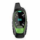 LED Display USB Charging Wireless Handheld Small Mini Walkie Talkie(Green) - 1