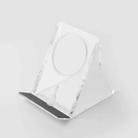 Acrylic Universal Wireless Charger Stand for All Kinds of Wireless Chargers(Transparent) - 1