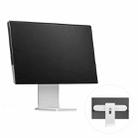 For 32-inch Apple Pro Display XDR PU Dustproof Cover Computer LCD Monitor Cover(Black) - 1
