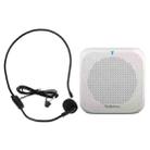 Rolton K400 Mini Audio Speaker Megaphone Voice Amplifier  Support FM Radio TF MP3(White) - 1