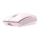 811 3 Keys Laptop Mini Wireless Mouse Portable Optical Mouse, Spec: Charging Version (Pink) - 1