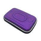 2.5 Inch Data Cable Organizer EVA Mobile Hard Drive Bag(Purple) - 1