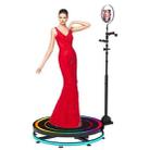 80cm 360 Degree Electric Auto Rotation Photobooth Machine For Parties and Weddings - 1