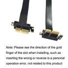 PCI-E 3.0 1X 90 Degrees Graphics Card / Wireless Network Card Extension Cable, Cable Length: 15cm - 6