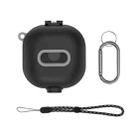 D10 For Samsung Galaxy Buds Live/Buds Pro/Buds 2 Shockproof Earphone Protective Cover Conjoined Switch(Black) - 1