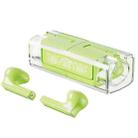 LB83 With Transparent Charging Bin Business Stereo Bluetooth Earphone(Green) - 1