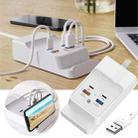 PD 20W Dual USB-C / Type-C + Dual USB 4-Port Fast Charging Hub For Smartphone Tablet USB Plug - 1