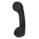 Bluetooth Wireless Connection Retro Microphone External Mobile Phone Handset(Black) - 1