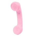Bluetooth Wireless Connection Retro Microphone External Mobile Phone Handset(Pink) - 1