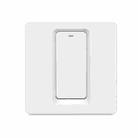 Tuya ZigBee Smart Single-fire Zero-fire Sharing Switch Phone Control Voice Panel EU Plug, Spec: 1 Button - 1