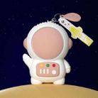 6052 Cartoon Space Man Fan With Lanyard Portable Mini USB Charging Handheld Fan(Pink) - 1
