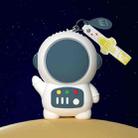 6052 Cartoon Space Man Fan With Lanyard Portable Mini USB Charging Handheld Fan(Dark Blue) - 1