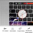 for Macbook Air 13.3 inch 5pcs Laptop Keyboard PVC Sticker(Mountain) - 3