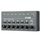 6 Way Mixer With Single Channel Stereo Switching Mini Signal Hybrid Small Audio - 1