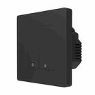 Tuya ZigBee Smart Single-fire Zero-fire Sharing Timing Voice Wall Switch EU Plug, Style: 2 Ways (Gray) - 1