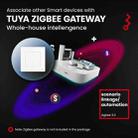 Tuya ZigBee Smart Single-fire Zero-fire Sharing Timing Voice Wall Switch EU Plug, Style: 1 Way (Gray Scene Casual Post) - 3