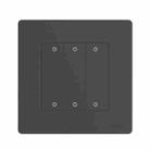 Tuya ZigBee Smart Single-fire Zero-fire Sharing Timing Voice Wall Switch EU Plug, Style: 6 Ways (Gray Scene Casual Post) - 1