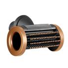 For Dyson Hair Dryer Nozzle Smooth Flyaway Attachment(Copper Nickel Color) - 1