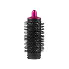 For Dyson Airwrap Cylinder Comb Hair Dryer Curling Attachment(Black Red) - 1