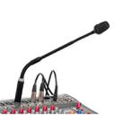 DJ1 Dynamic Gooseneck Conference Microphone Mixer DJ Stage Performance Microphone Rod - 1