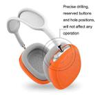 T2 For Apple AirPods Max 1pair Bluetooth Headset Anti-Fall Silicone Protective Case(Orange) - 3