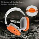 T2 For Apple AirPods Max 1pair Bluetooth Headset Anti-Fall Silicone Protective Case(Orange) - 5