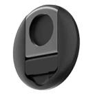 Magnetic Finger Ring Holder For MagSafe Phone MacBook Camera Mount Stand(Black) - 1