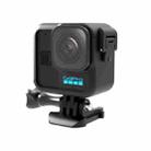 For GoPro Hero 11 Black Mini G11M-BHK-ADJ Protection Border / Rabbit Cage Sports Camera Accessories(Black) - 1