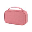 SM03DZ Waterproof Wear-resistant Digital Accessories Storage Bag(Pink) - 1