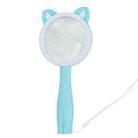 2275 5X/10X Cartoon Animal Handheld Children Science Experiment Magnifying Glass(Blue Cat) - 1