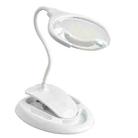 TS-9006 2.25X/5X USB Rechargeable Two-gears Brightness LED Light Desk Magnifier - 1