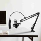 A9 USB Computer Phone Live Broadcast Microphone National K Song Recording Wired Microphone With Cantilever Stand - 1