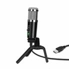 A9 USB Computer Phone Live Broadcast Microphone National K Song Recording Wired Microphone With Stand - 1