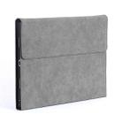 For Samsung A8 10.5 inch Adjustable Tablet Waterproof Anti-drop Protective Cover(Gray) - 1