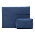 For Samsung A8 10.5 inch Adjustable Tablet Waterproof Anti-drop Protective Cover(Blue+Power Bag) - 1