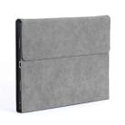 For Xiaomi 5/Pro/5G 11 inch All-inclusive Anti-drop Tablet Magnetic Protective Case with Pen Slot(Gray) - 1