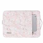 G4-89  PU Laptop Case Tablet Sleeve Bag with Telescoping Handle, Size: 15 Inch(Light Pink) - 1