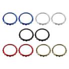 For Xbox One Elite 5pairs 3D Replacement Ring Handle Accessories, Color: Black - 2