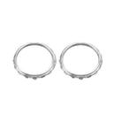 For Xbox One Elite 5pairs 3D Replacement Ring Handle Accessories, Color: Silver Plating - 1