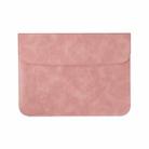 A20 Laptop Bag Magnetic Suction Slim Tablet Case Inner Bag, Size: 13.3/14 inch(Pink) - 1