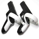 For Oculus Quest 2 VR Controller 1pair Sturdy Shooting Handle Holder(Black) - 1