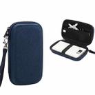 YK03 Multifunctional EVA Hard Shell Shockproof and Anti-drop Digital Storage Bag with Handle (Navy Blue) - 1